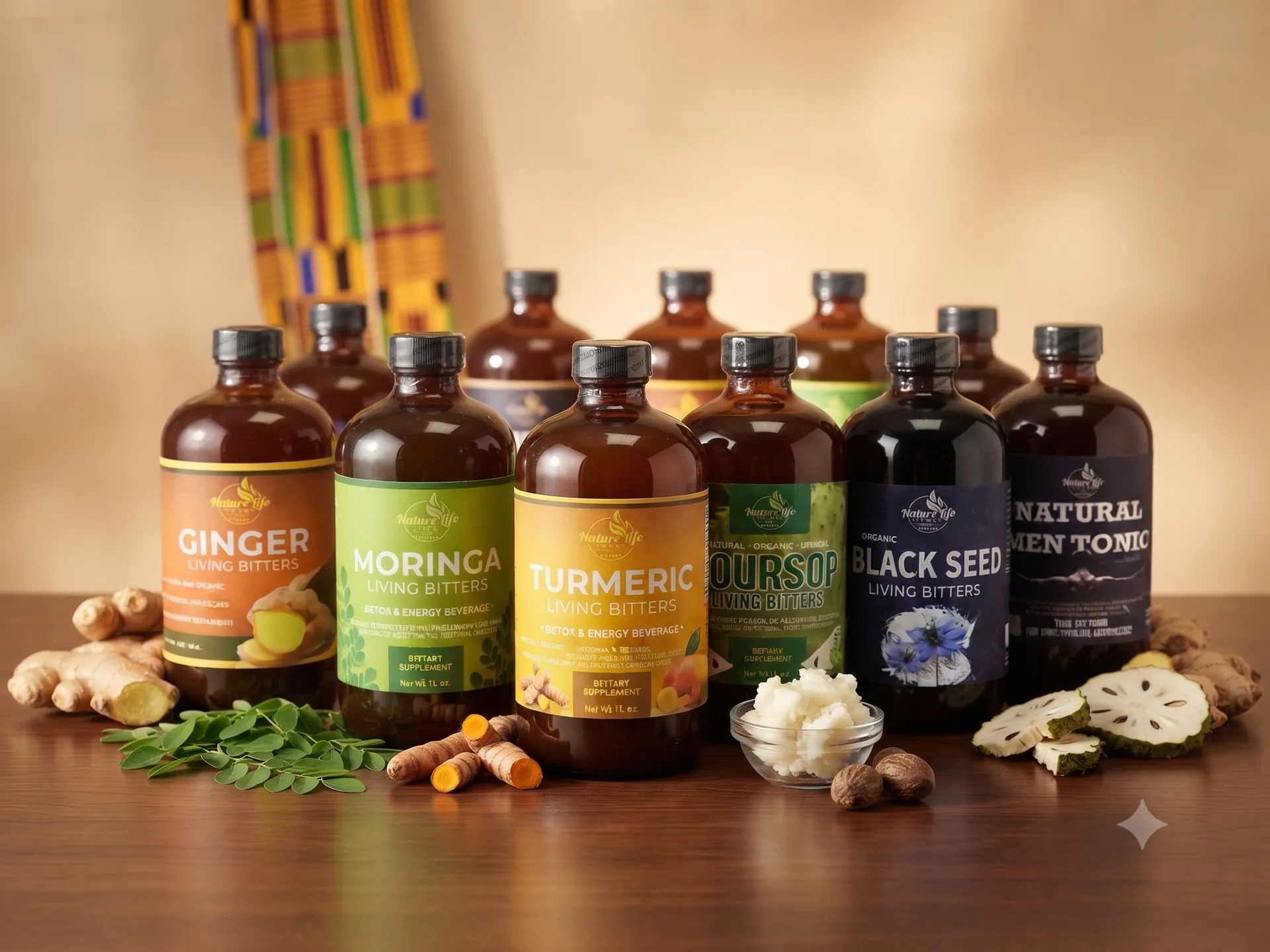 Simply Natural Natural Bitters Product Mockup